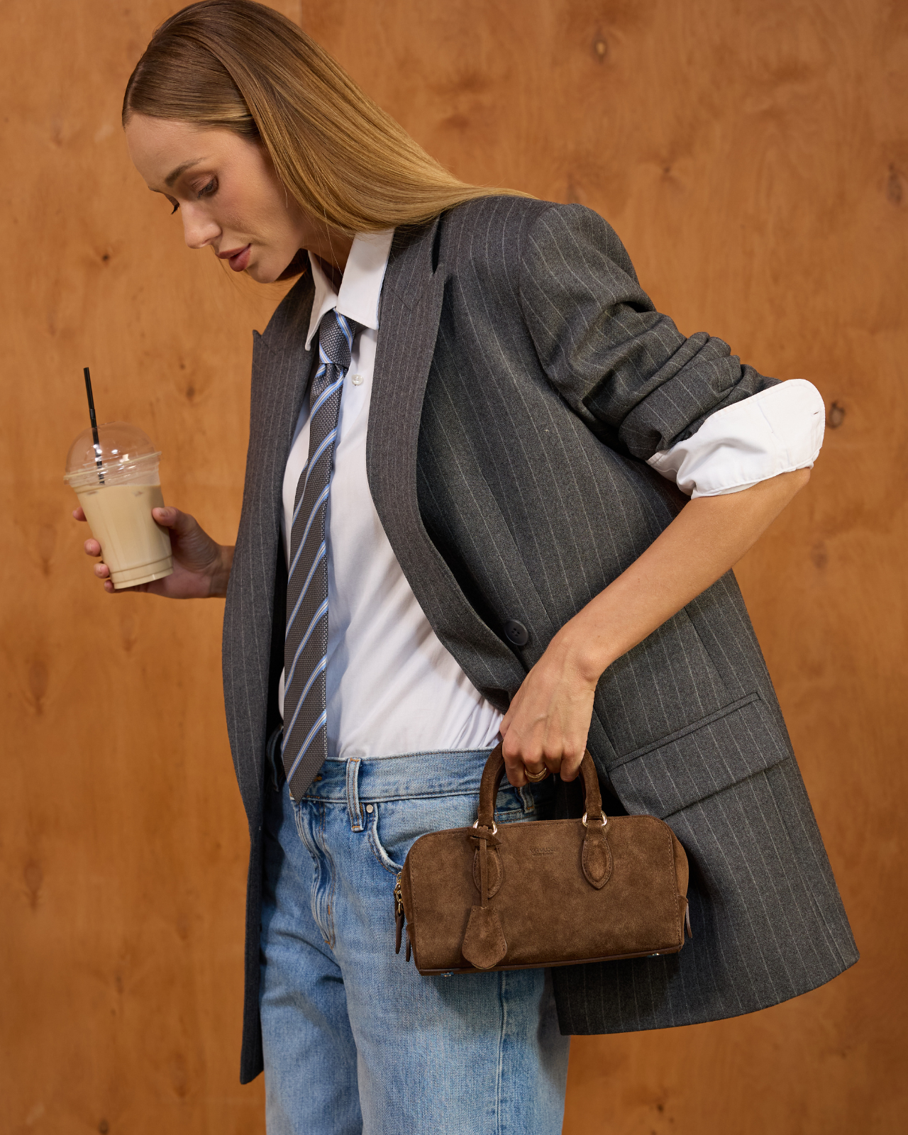 Corso Como Suede Dark Chocolate