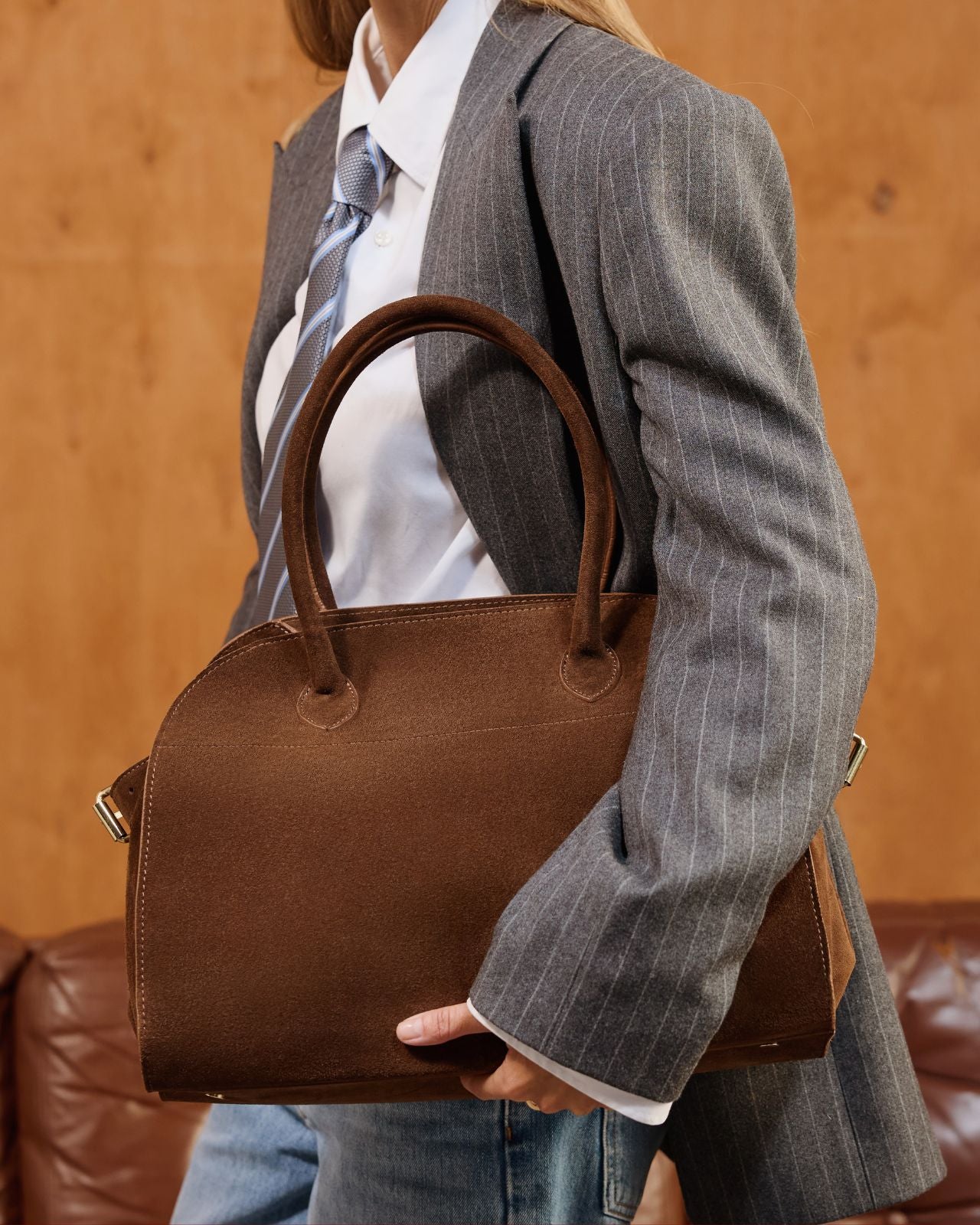 Matilda Suede Dark Chocolate