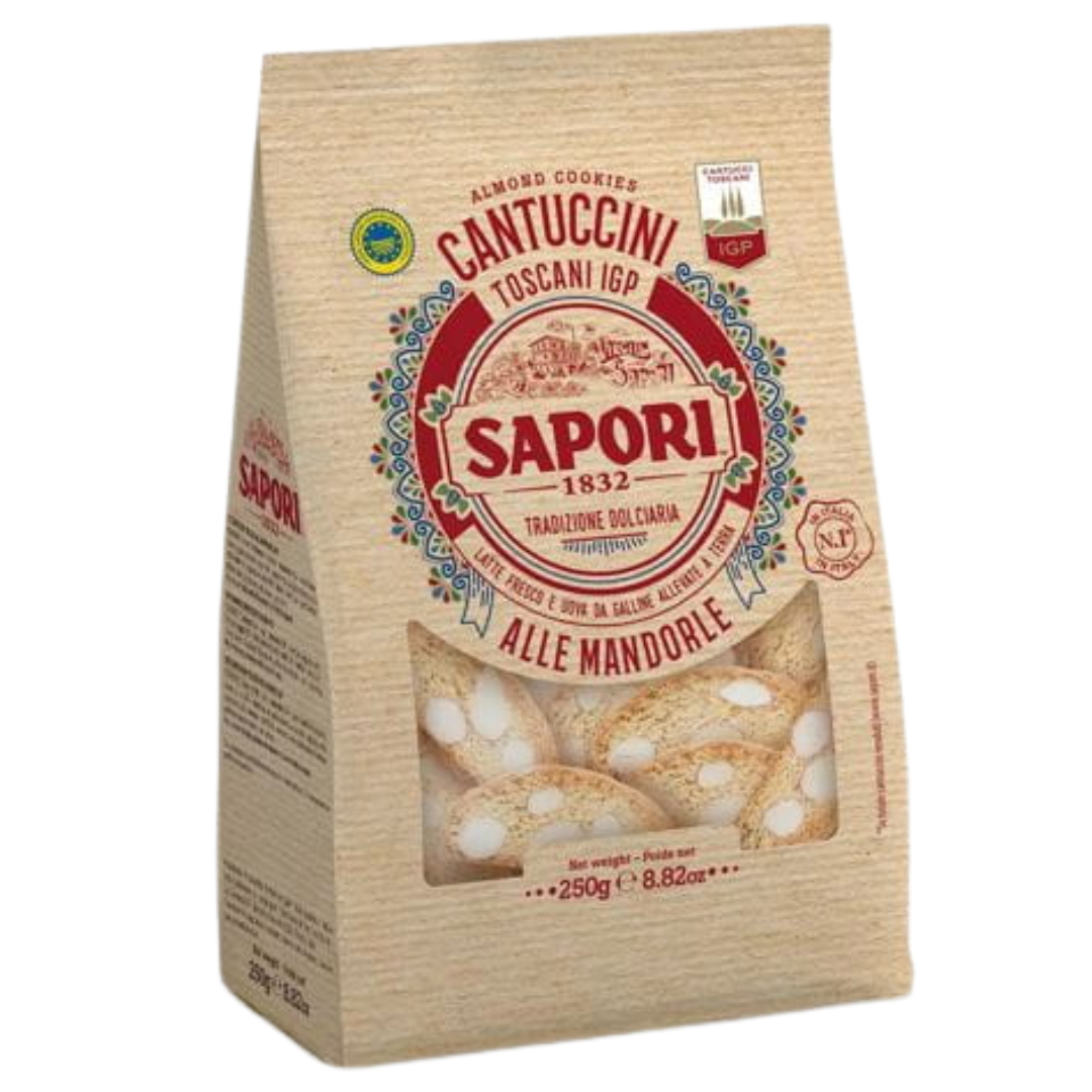Cantucci (tradycyjne włoskie ciasteczka migdałowe)