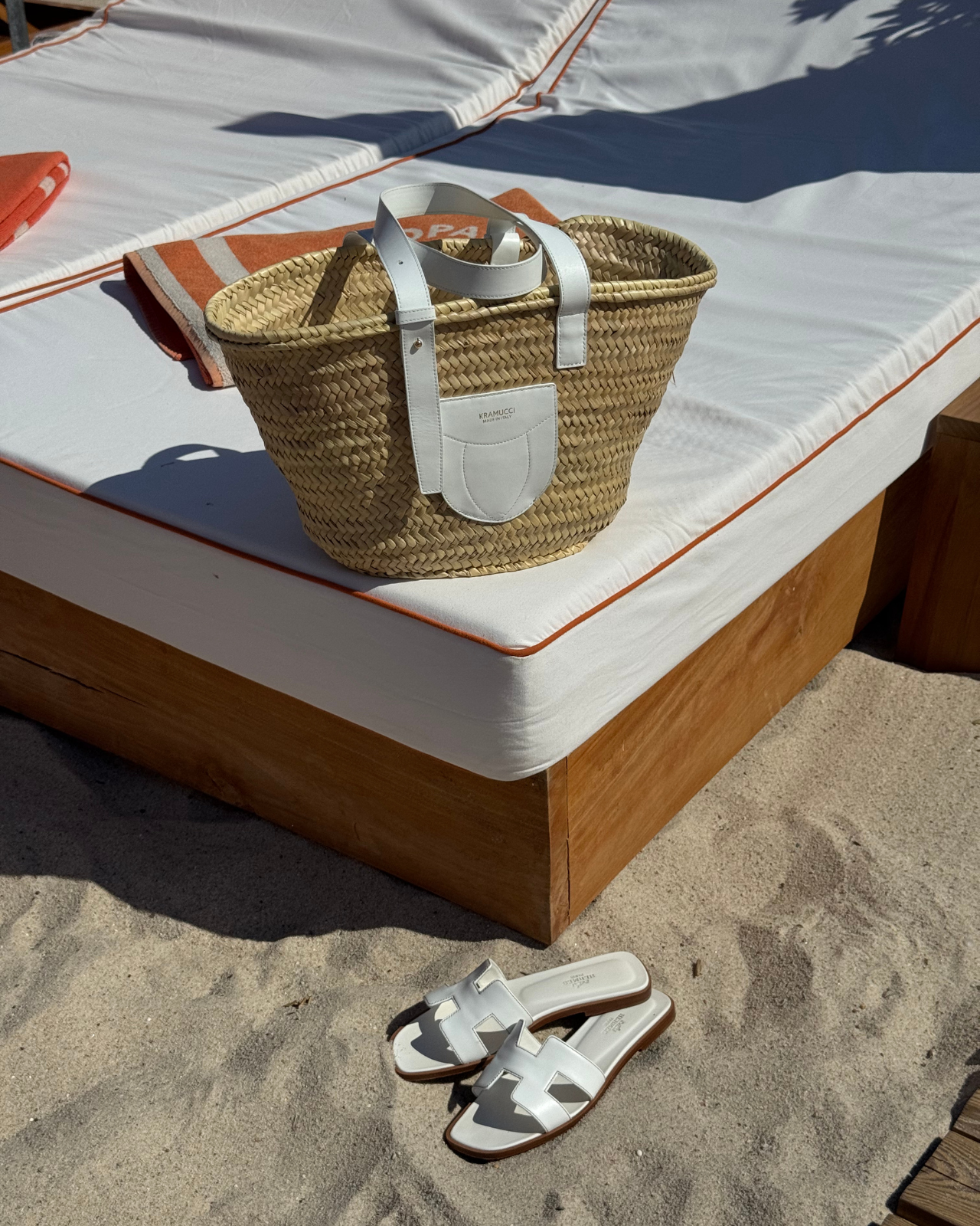 Capri koszyk Perla Bianca