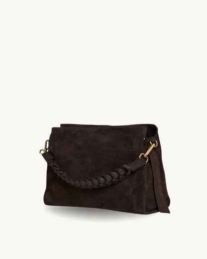 I Sensi di Amalfi Suede Testa di Moro