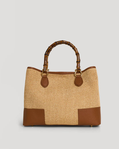 Bamboo Babe Cognac Rafia