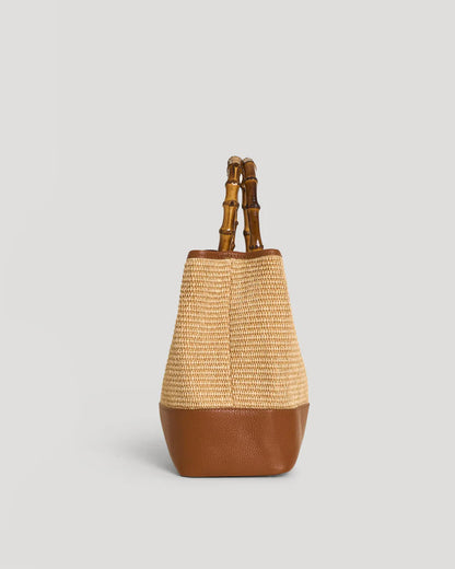 Bamboo Babe Cognac Rafia
