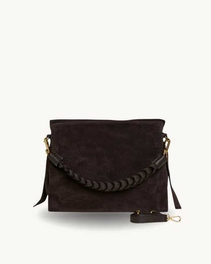 I Sensi di Amalfi Suede Testa di Moro