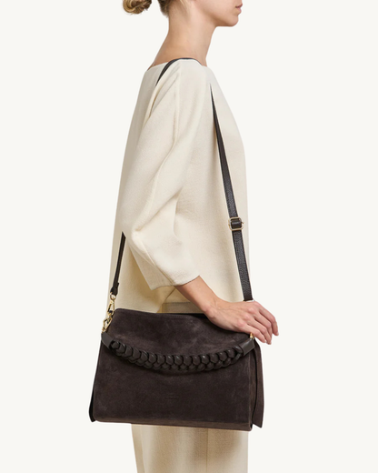 I Sensi di Amalfi Suede Testa di Moro