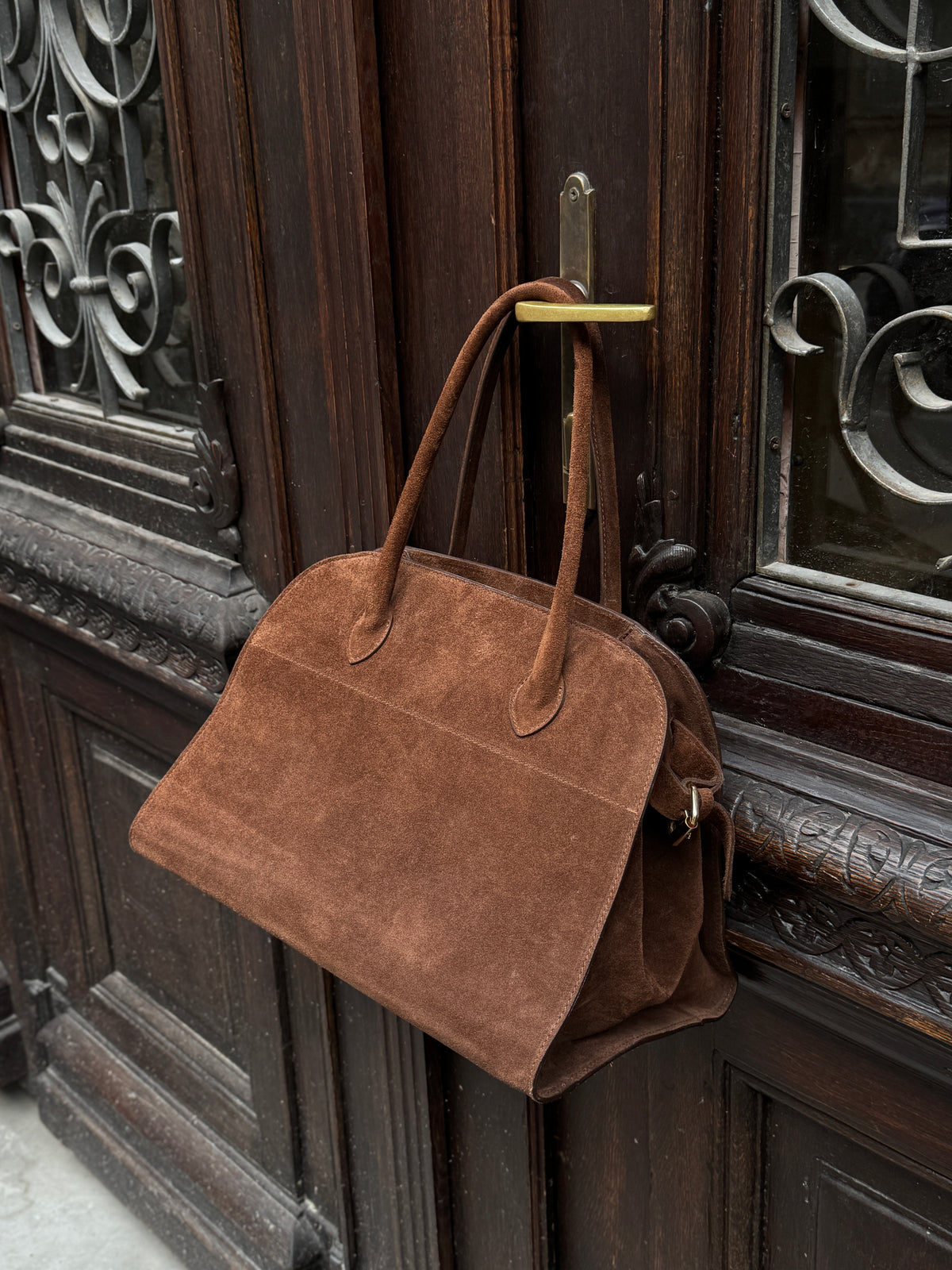 Matilda Suede Dark Chocolate
