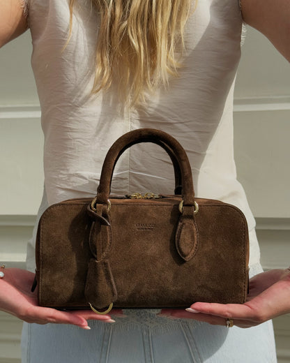 Corso Como Suede Dark Chocolate