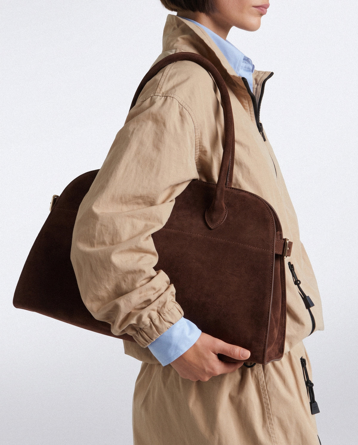 Matilda Suede Dark Chocolate