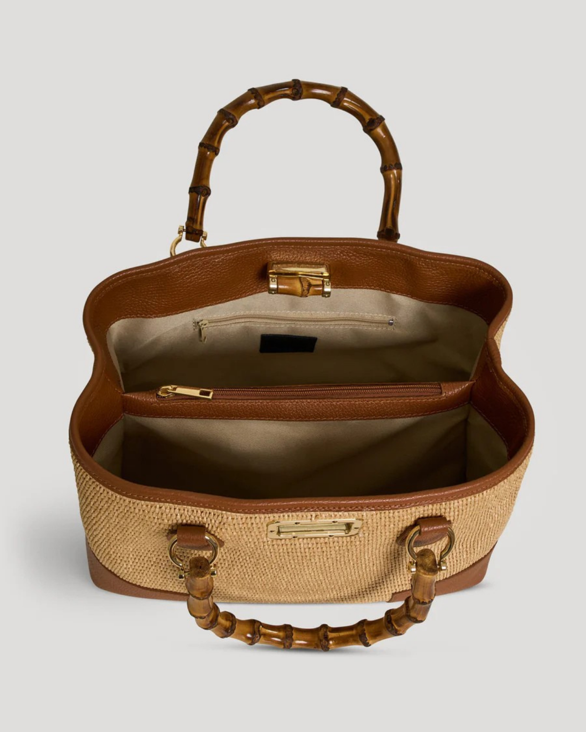 Bamboo Babe Cognac Rafia