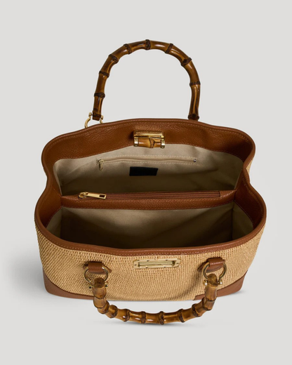 Bamboo Babe Cognac Rafia