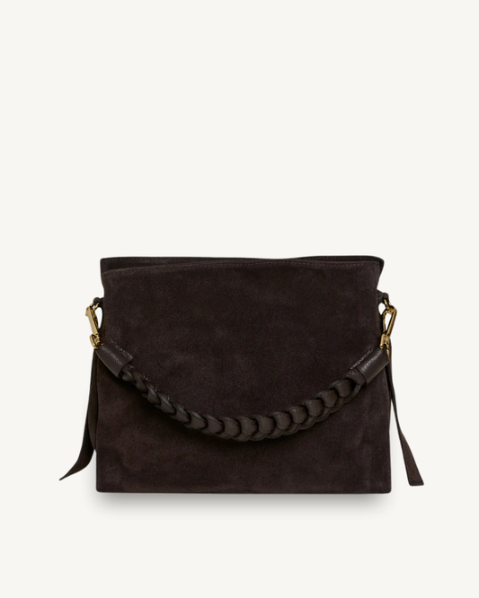 I Sensi di Amalfi Suede Testa di Moro